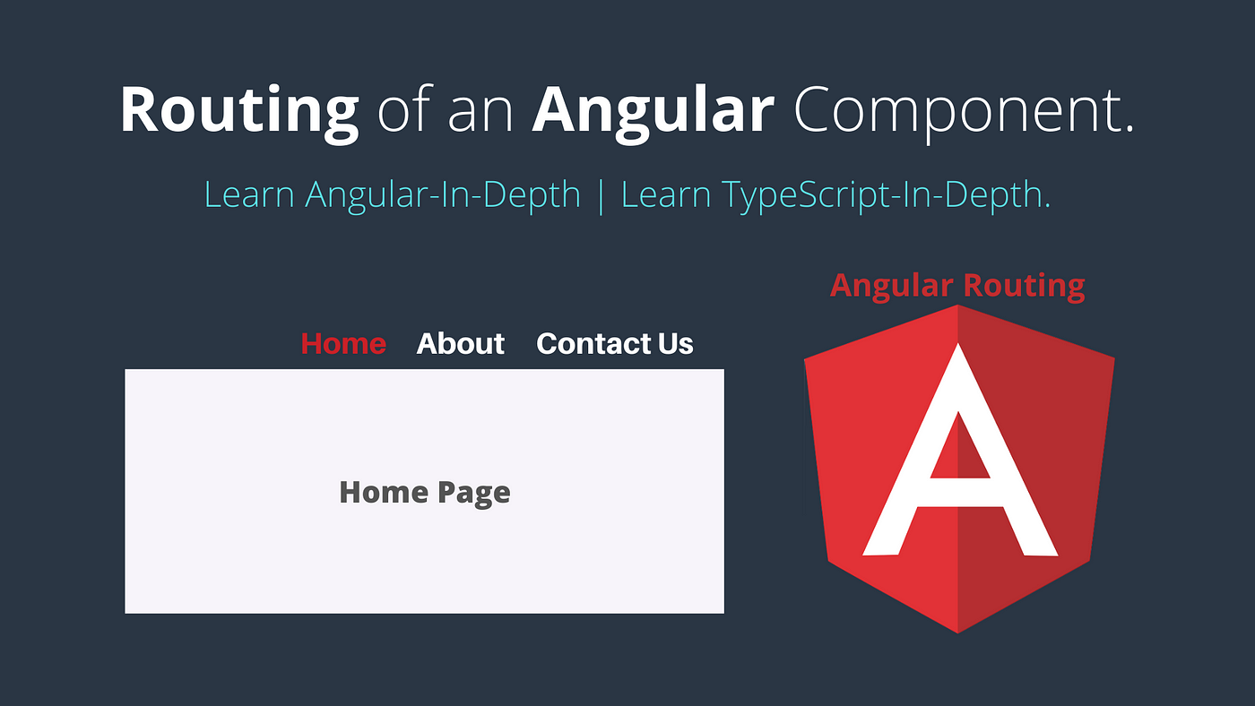 Routing of an Angular Component | Angular Routing. | by Ankit Maheshwari |  JavaScript in Plain English