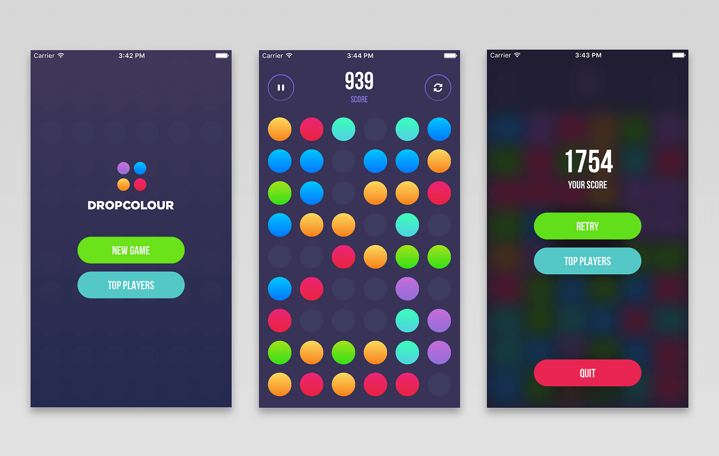 DropColour — Our Open-Source Arcade Game for iOS in Swift 2.2 | by Mateusz  Szklarek | EL Passion Blog | Medium