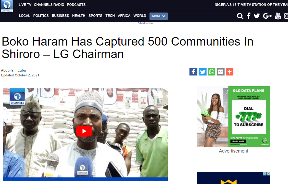 No Evidence Boko Haram Imposed Sharia Law In Niger State By Code For Africa African Fact Checking Alliance Medium