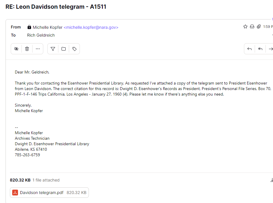 eisenhower harley davidson