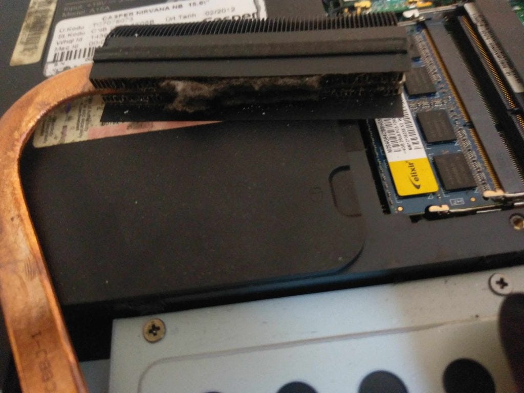 Casper laptop fan temizliği ve termal macun değişimi | by Kenan YAMAN |  Medium