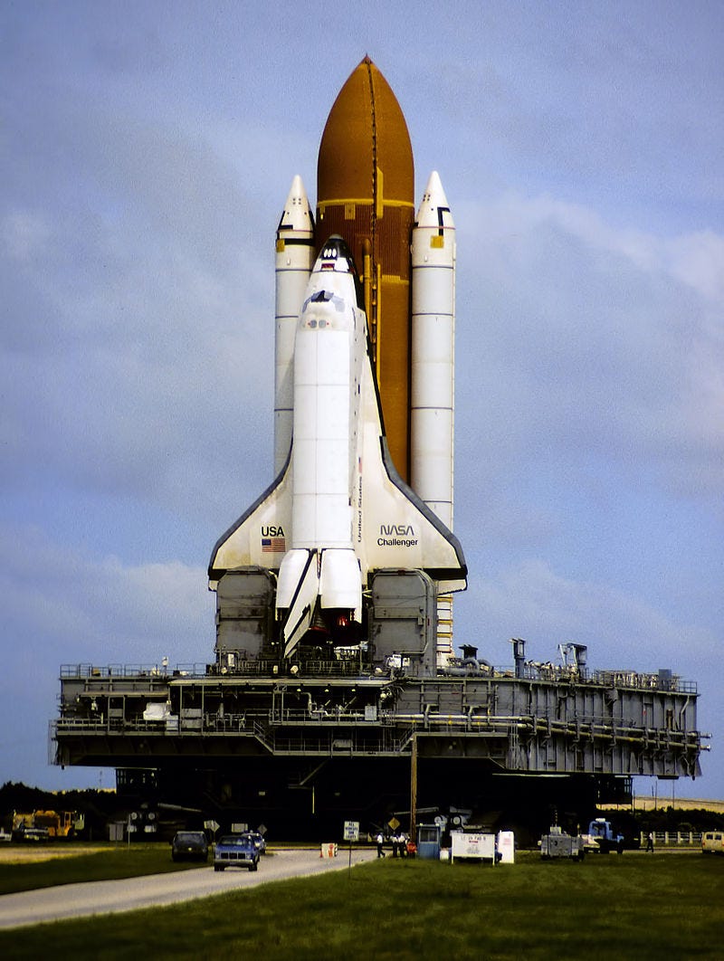 Space Shuttle Challenger Disaster 1986 By Arjit Raj Rocket Science Falcon 9 And Spacex Medium