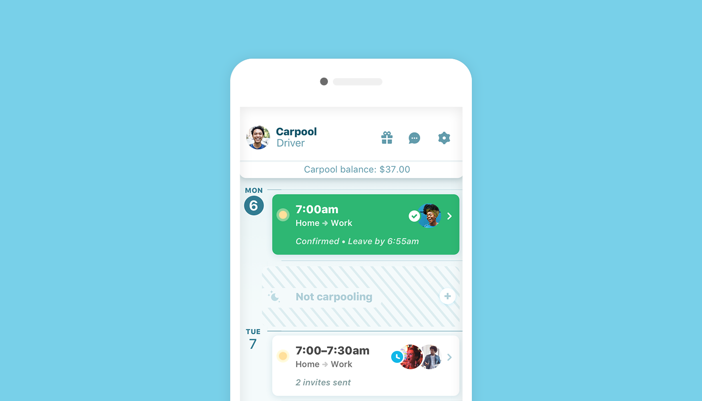 Introducing the new Waze Carpool calendar | by Waze | Waze | Medium