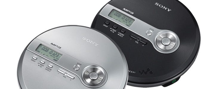New CD Walkman with MP3 Player from Sony | by Sohrab Osati | Sony  Reconsidered