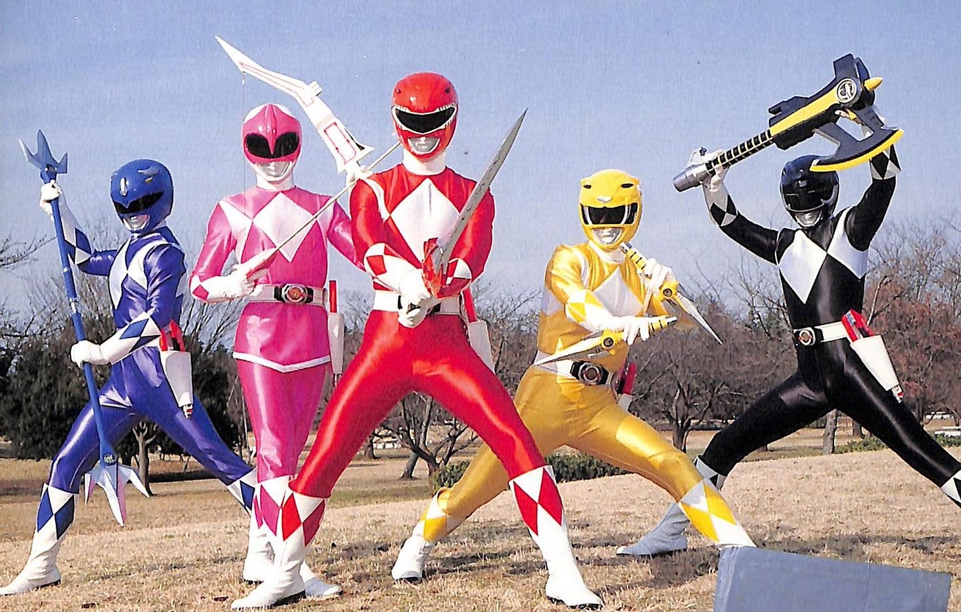 Power rangers japan