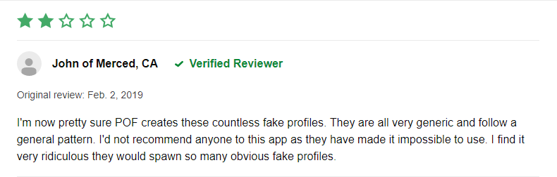 Dating sites without fake profiles