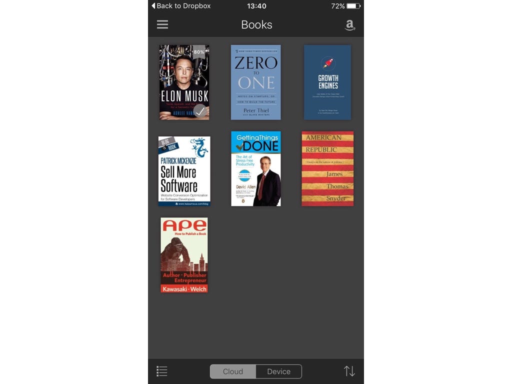 A Crazy Little Hack For Getting Large Book Files Into The Kindle App On iOS  | by Leanpub | Medium