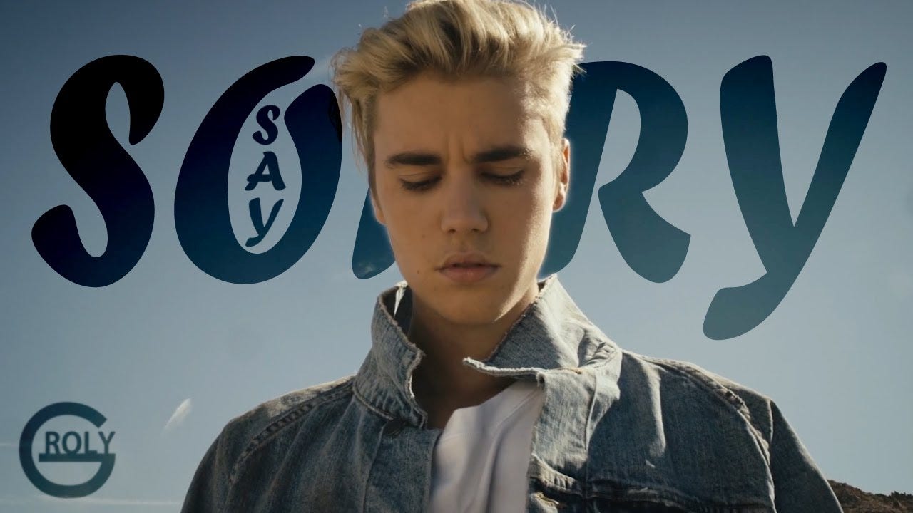 Sorry Lyrics Justin Bieber Sorry Lyrics By Ravi Banga Medium