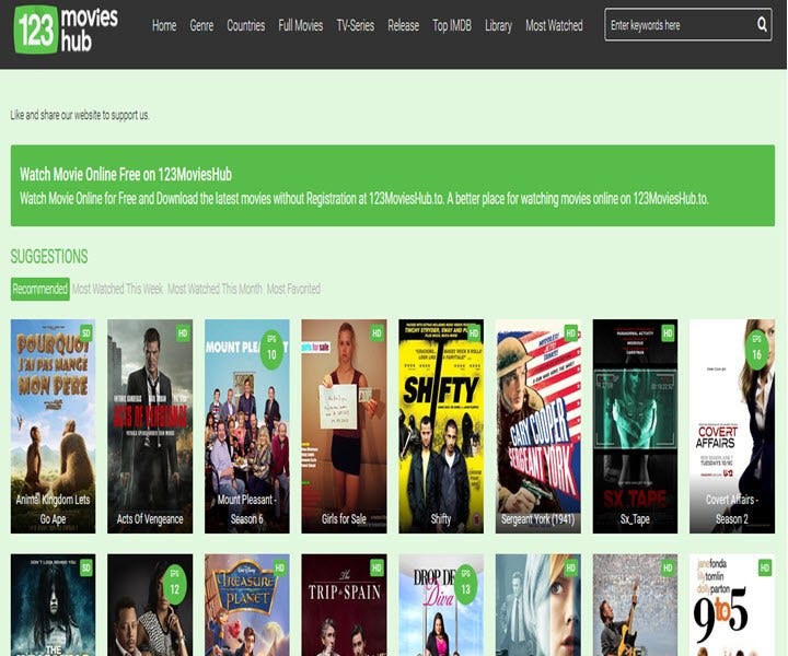5 Websites To Watch Movies And Tv Series Online For Free By Nitesh Patel Medium