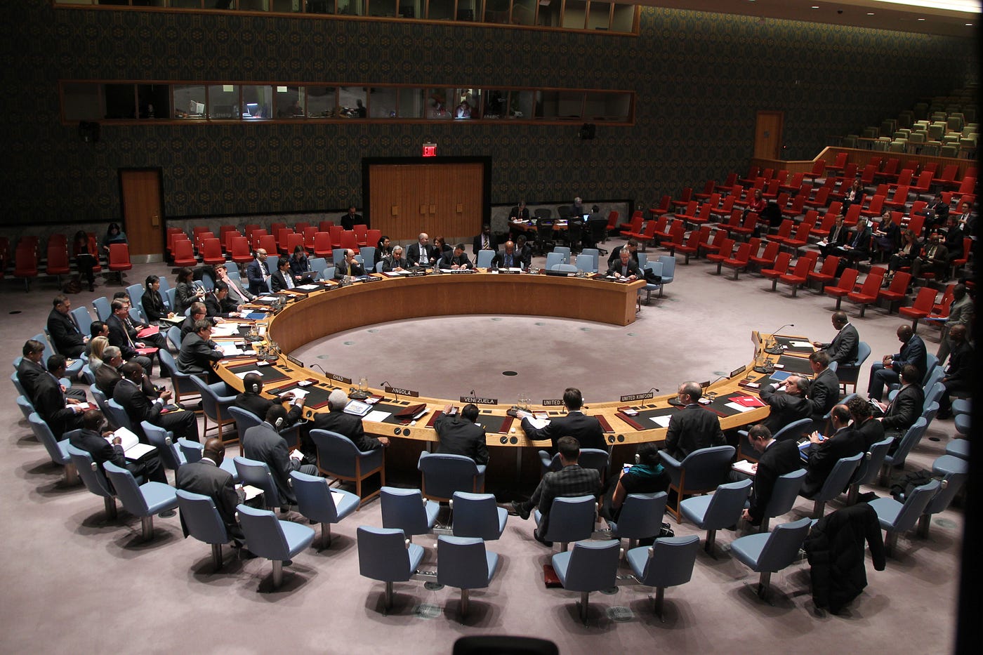 Security Council briefing. UN Photo