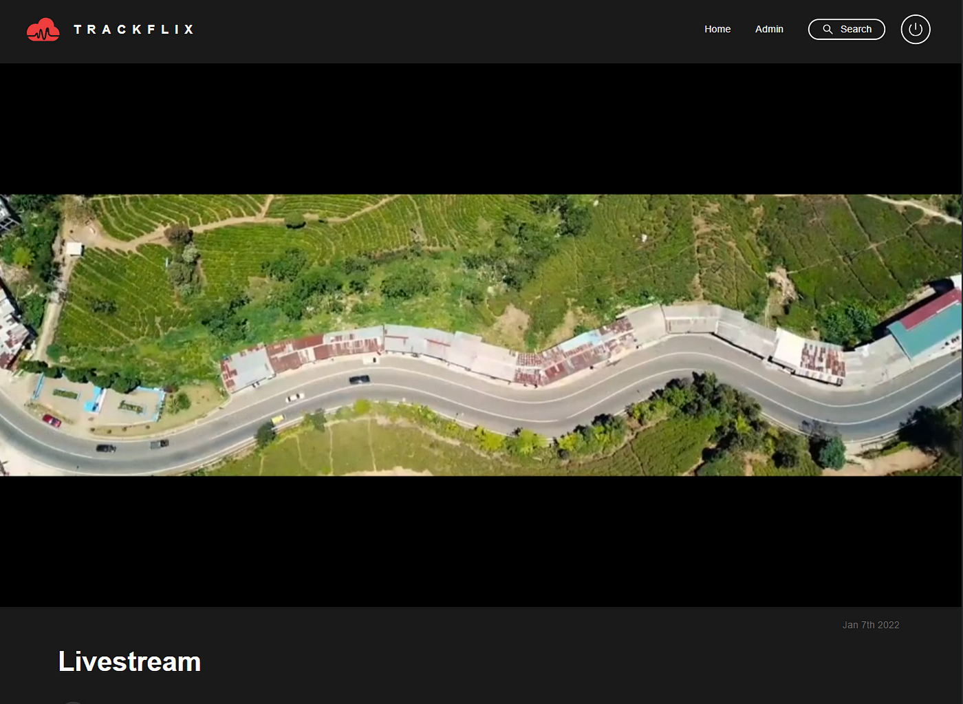 Trackflix livestream screenshot