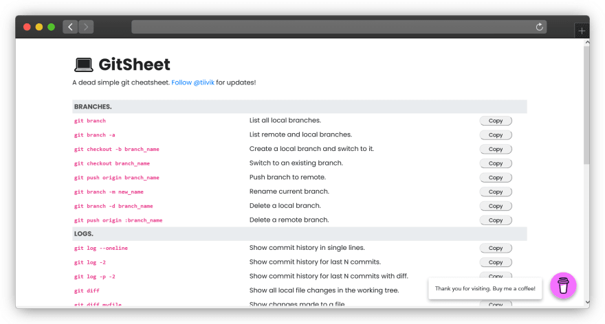 21 essential cheatsheets for Developers in 2021 | by Dev Bookmark | Medium