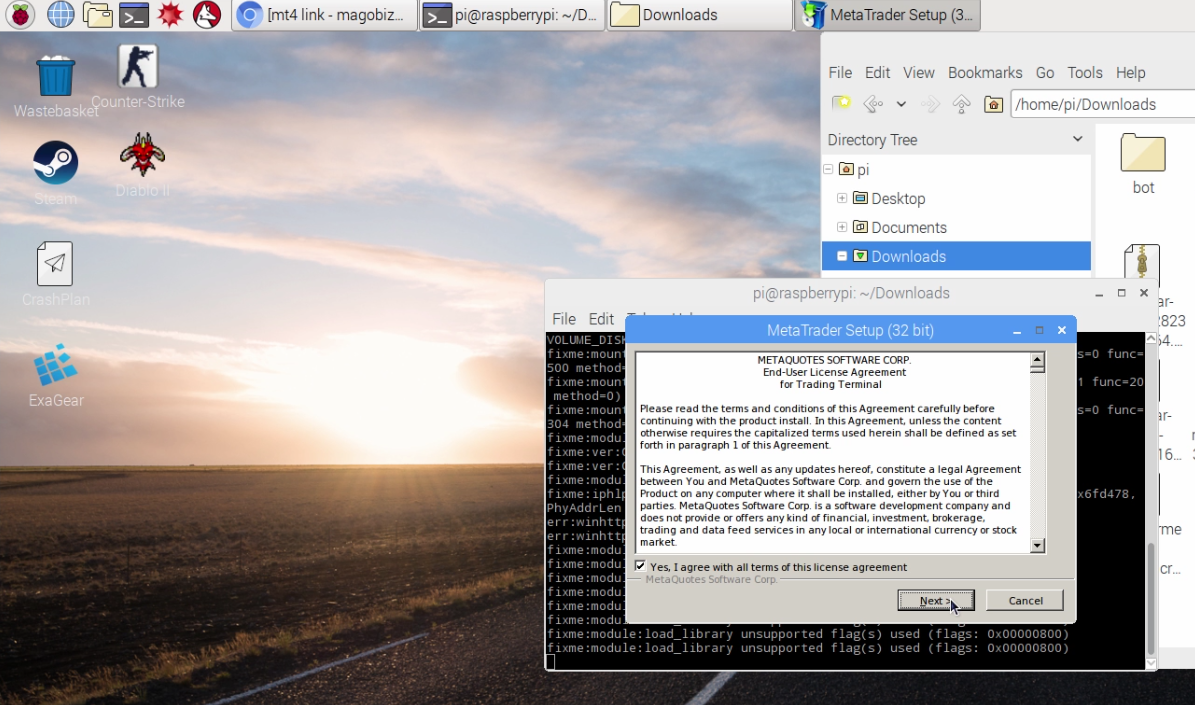 How To Setup Metatrader 4 On Raspberry Pi For Forex Trading Purposes - 