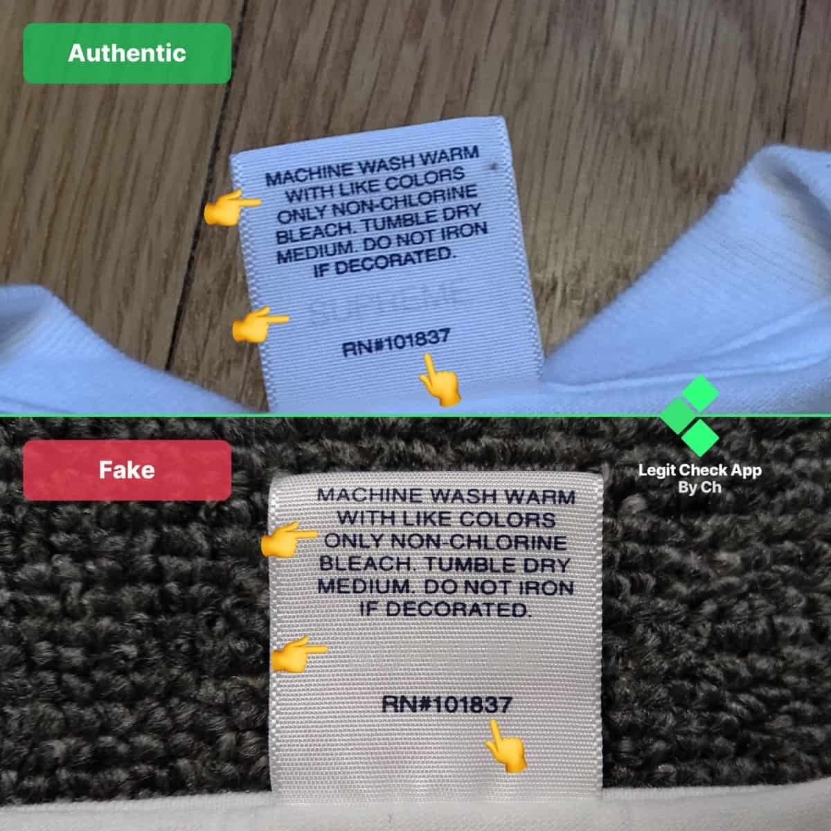 How To Spot Fake Supreme Brooklyn Box Logo Fake Vs Real Bogo By Legit Check By Ch Medium
