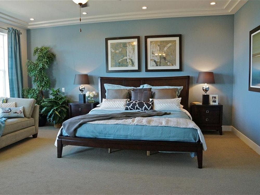 Helle Und Trendy 15 Fabelhafte Graue Und Blaue Schlafzimmer Ideen By Sacportalicom Medium