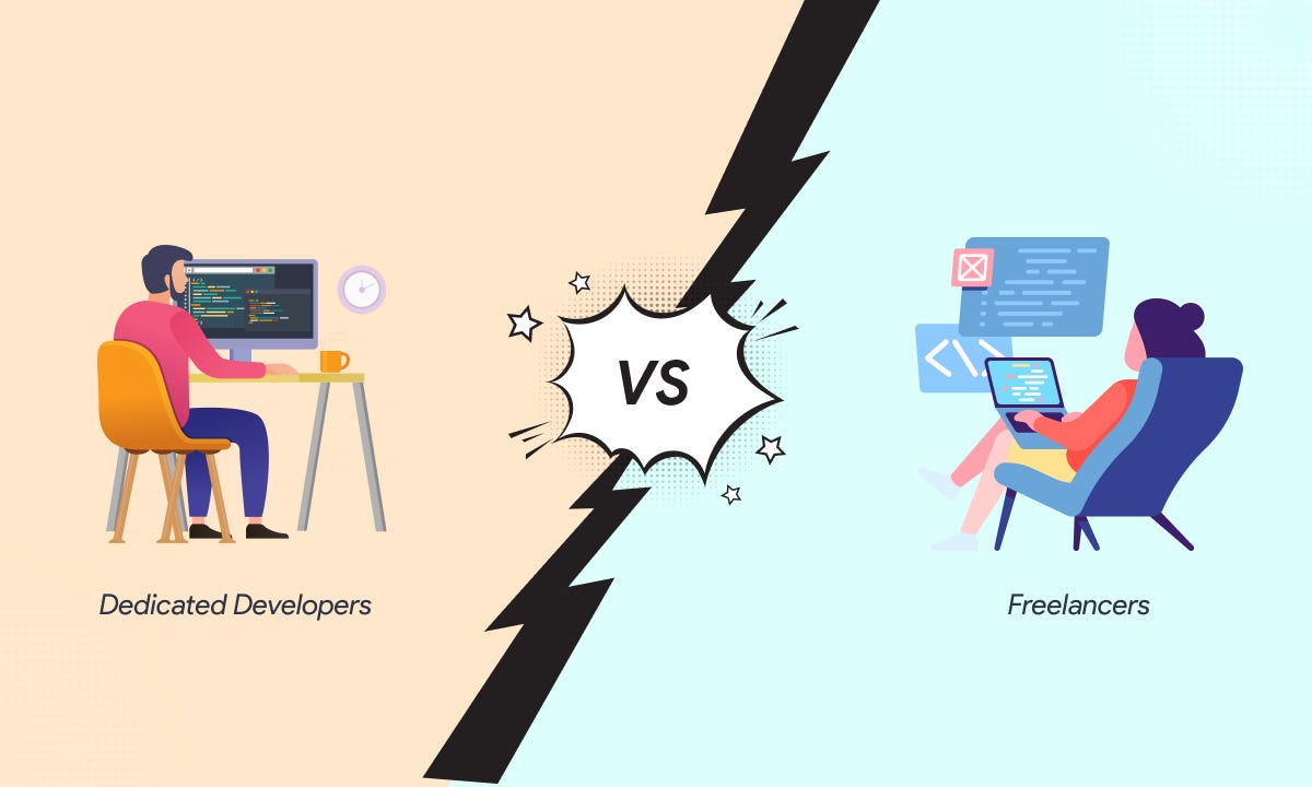 Dedicated Developers vs. Freelancers: Which One To Hire For Your Next ...