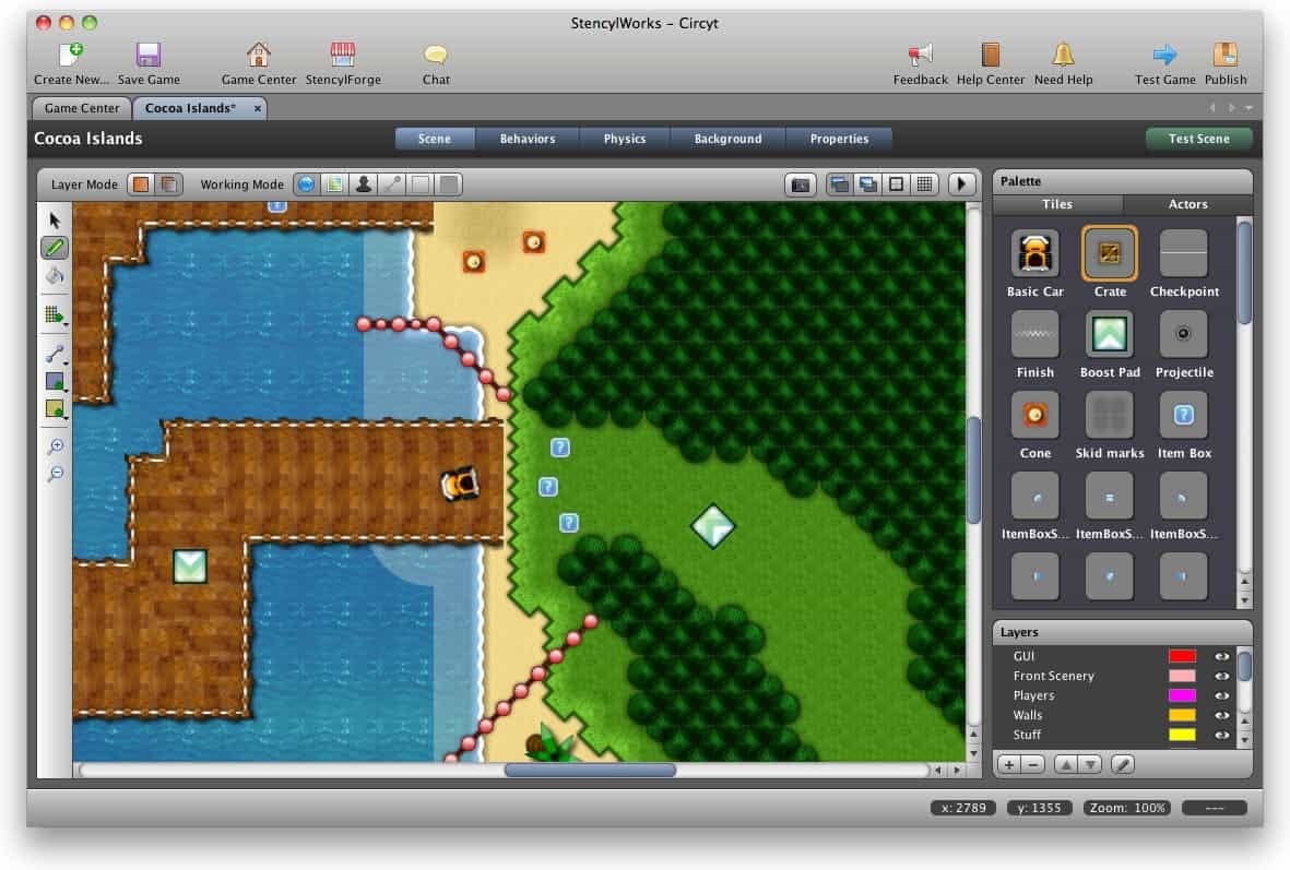 best free game making software to post on ios and android