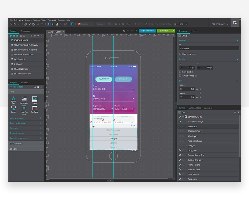 Download A Complete Guide To Designing Mobile App And Website Mockups By Justinmind Ux Planet