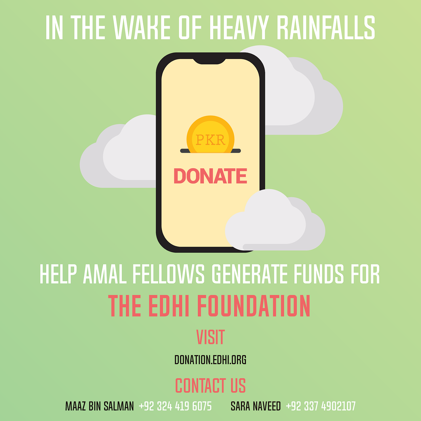 Fundraiser for Edhi Foundation. It was quite exciting to be part of a