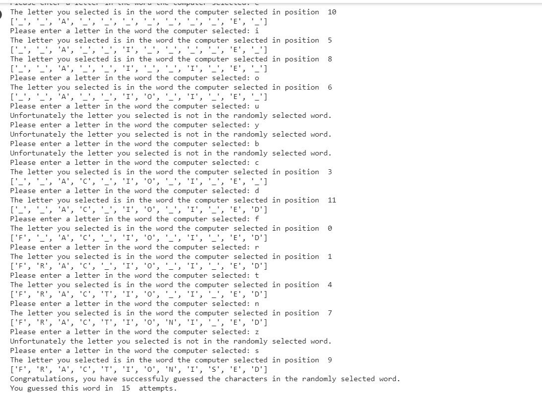 Create a word guessing game in Python | by Tracyrenee | Python in Plain  English
