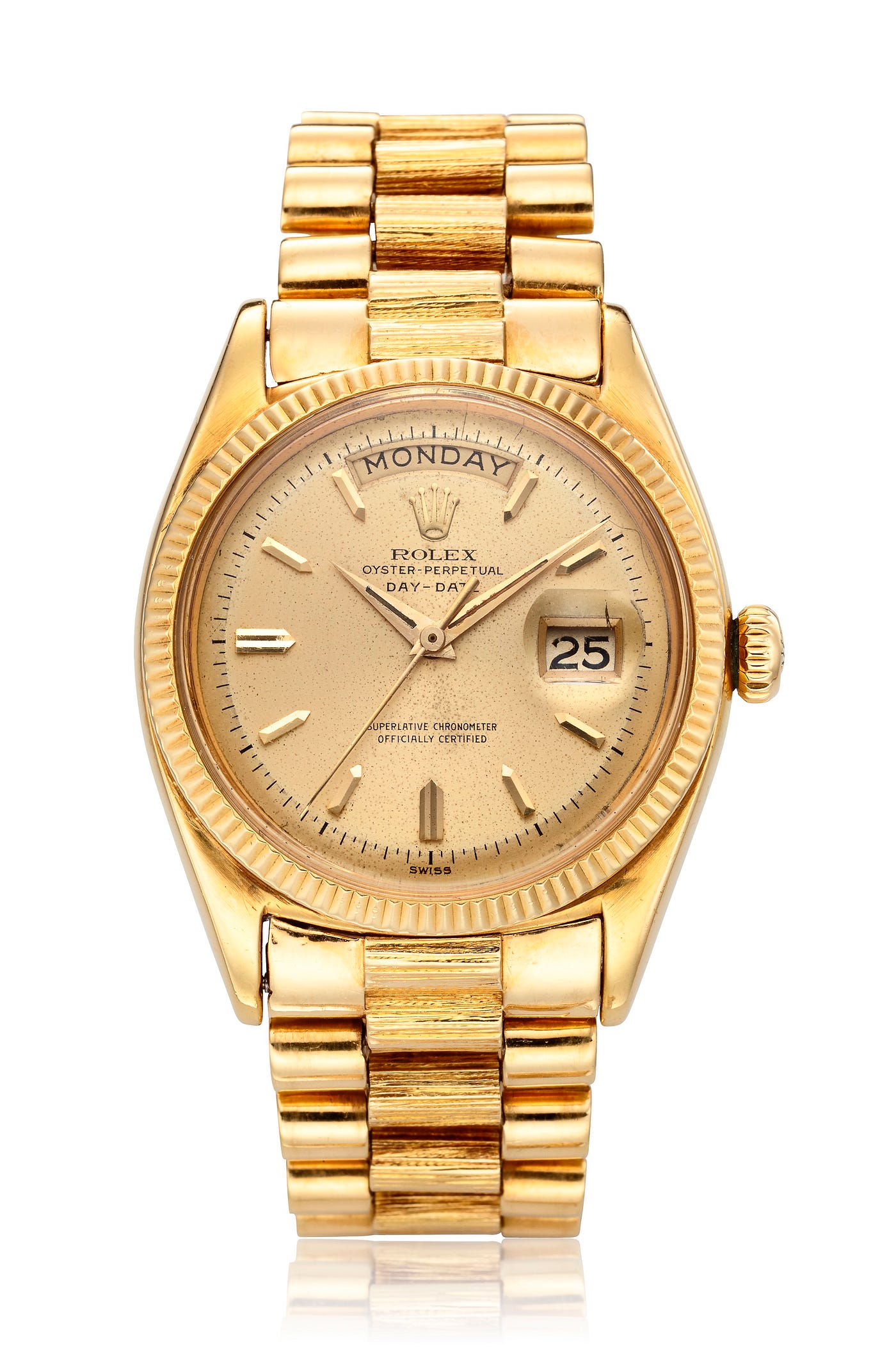 rolex day date hebrew