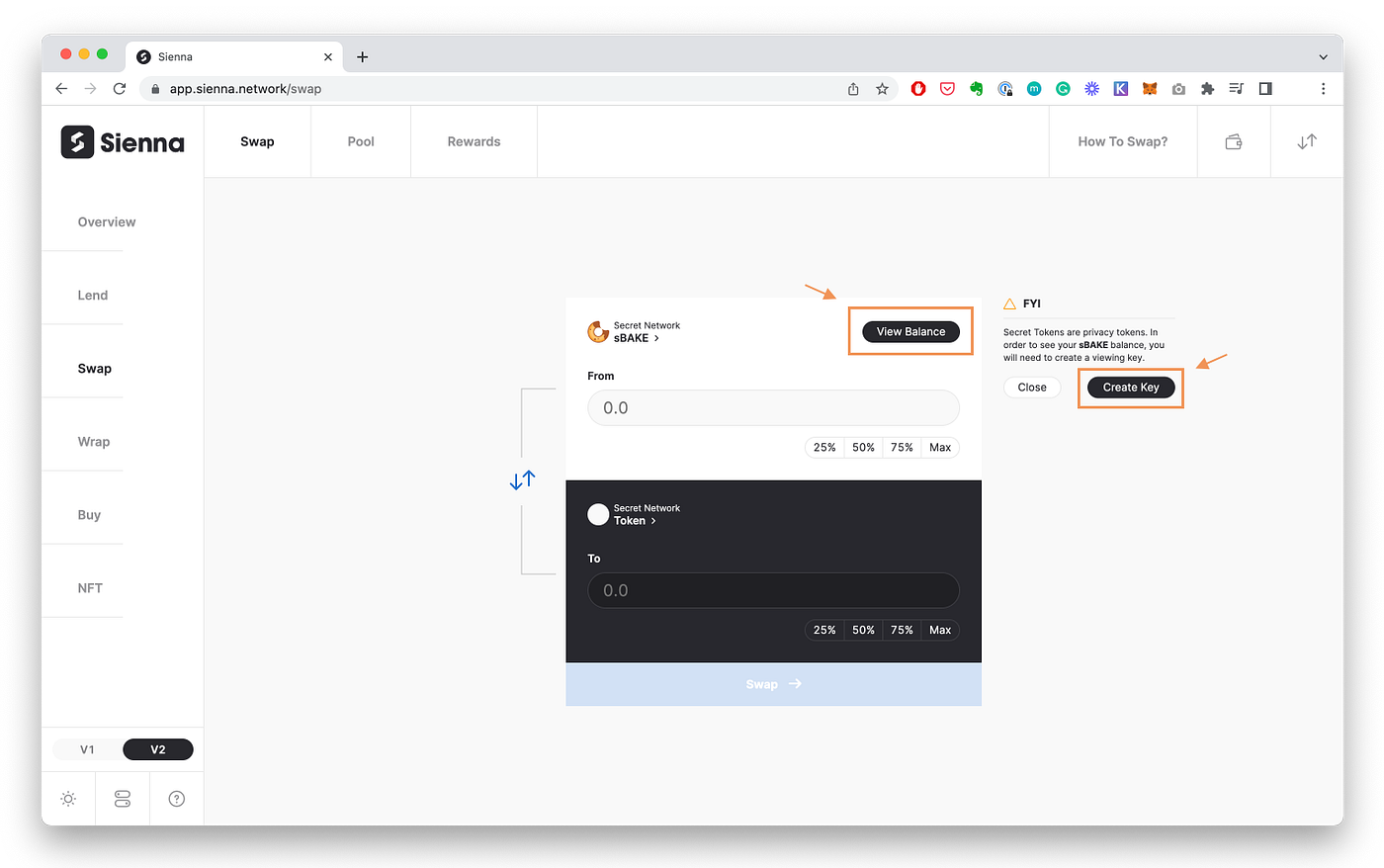 How to Create Viewing Keys for Your Secret Tokens (Tutorial) by