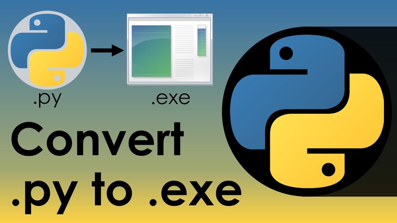 How to Create an EXE Executable on Windows from Your Python Code | by ...