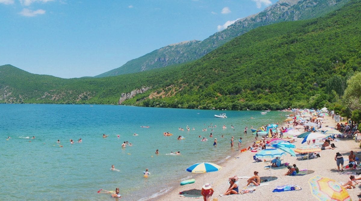RENT A CAR IN MACEDONIA AND VISIT THE TOP BEACHES IN OHRID by