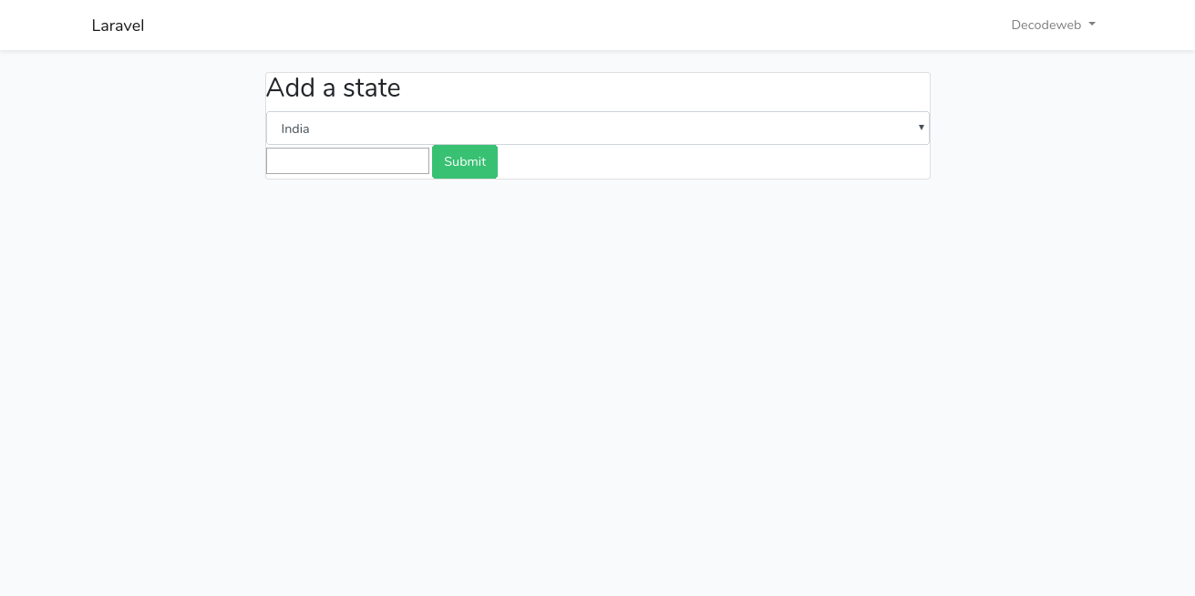 Simple CRUD application in laravel 5.8 Part-2 | by Decode Web | Medium