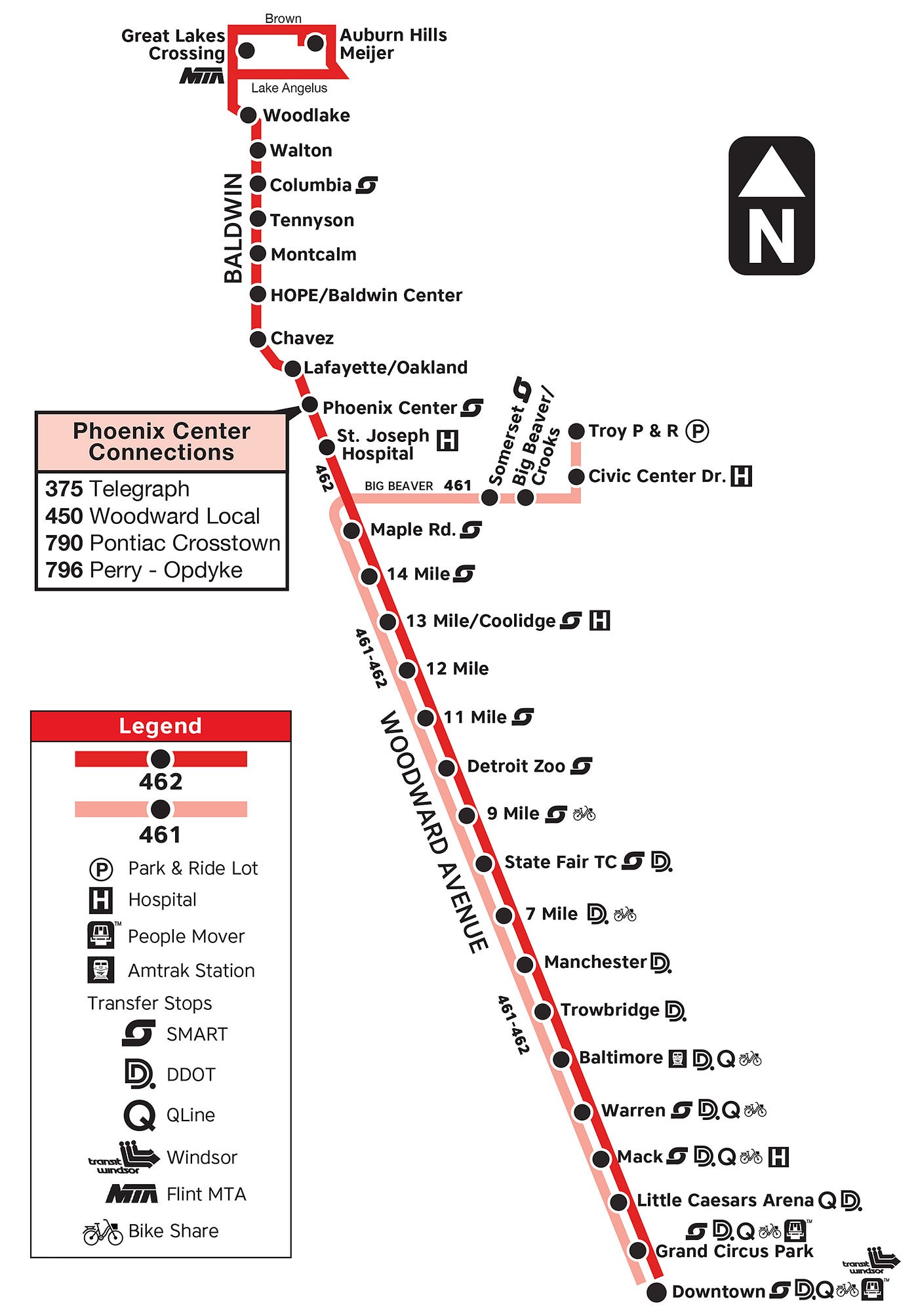 Transit Guide Smart Bus Smart Suburban Mobility Authority For By David Gifford Medium