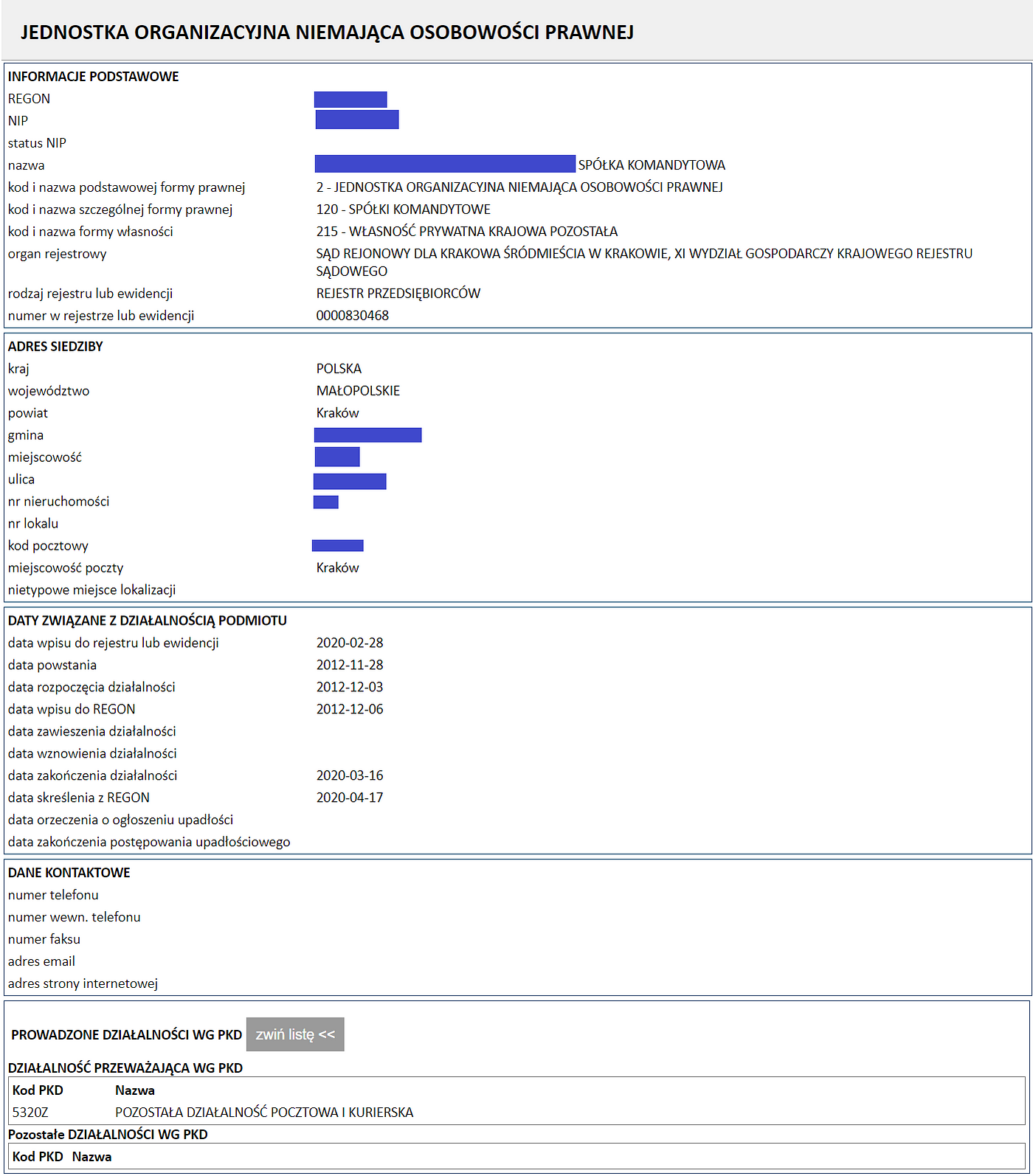 REGON: what information about Polish companies does it contain? | by  Transparent Data | Blog Transparent Data ENG | Sep, 2022 | Medium