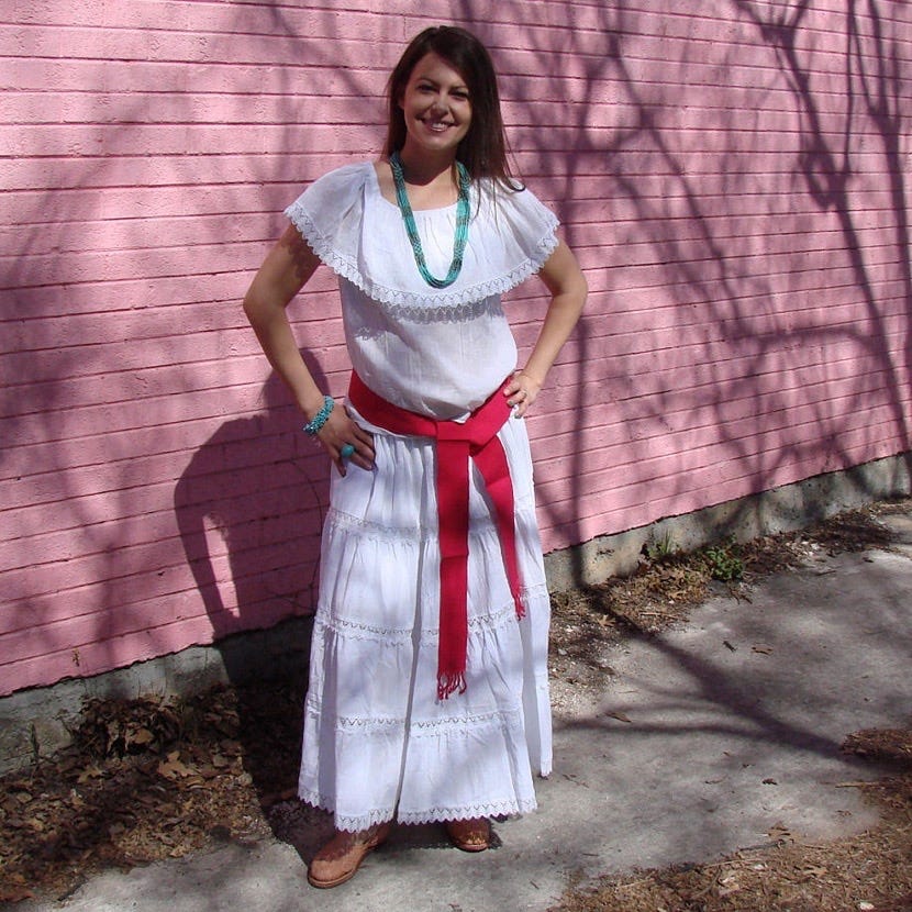 mexican outfit female
