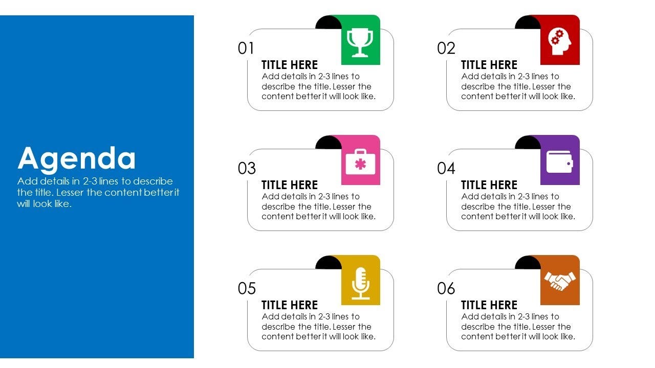 Best Agenda Template 4 Animated Powerpoint Slide Design Tutorial For Busy Professionals By Join Digitley Medium
