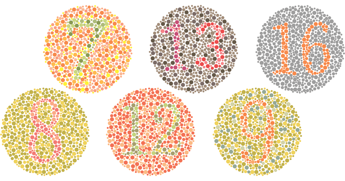 6 facts about color blindness that you should know.