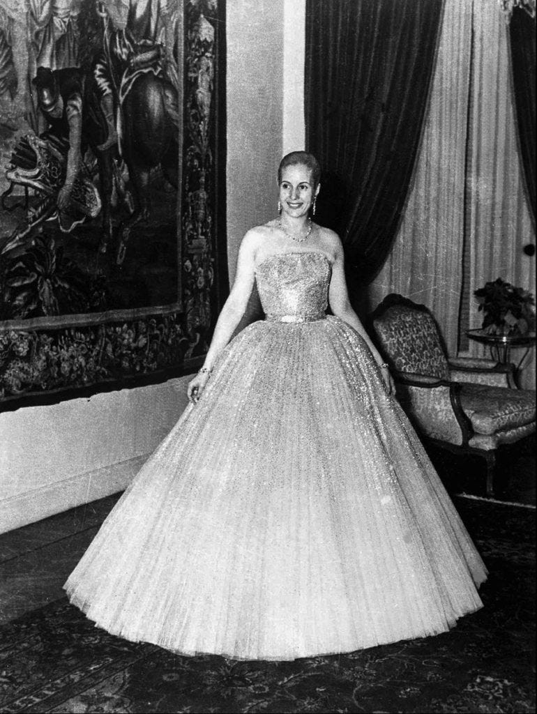 dior white gown