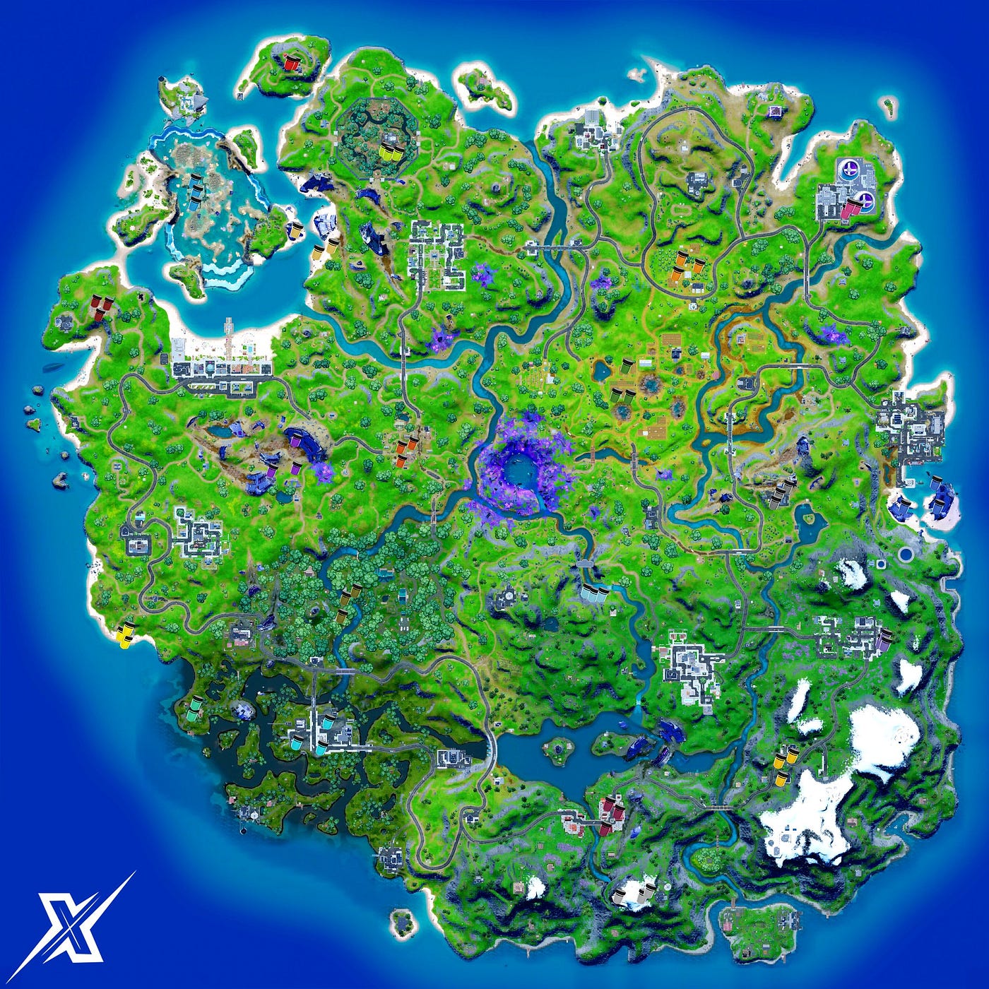 Where to get all Color Bottles for Toona Fish? Fortnite Chapter 2