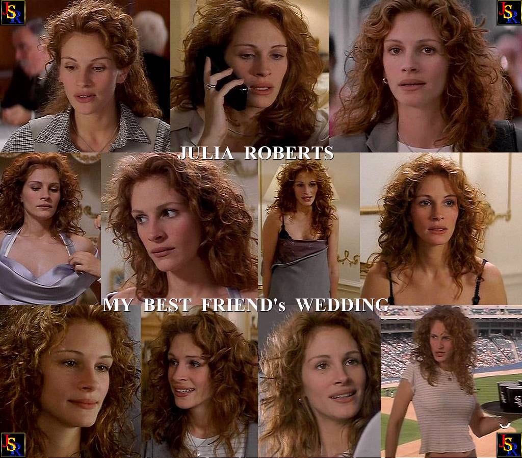 Julia Roberts' curly hair from My Best Friend’s Wedding. 