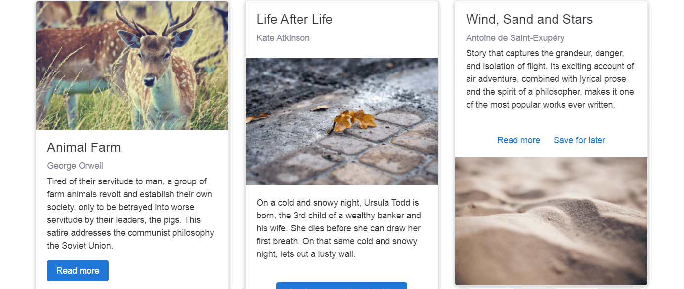 33 Blog Card CSS For Web Design. Blog Card is a component that displays… |  by Niemvuilaptrinh | Geek Culture | Medium