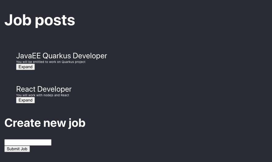 Setting up Swagger with Quarkus and React by Dmytro Chaban Quarkify