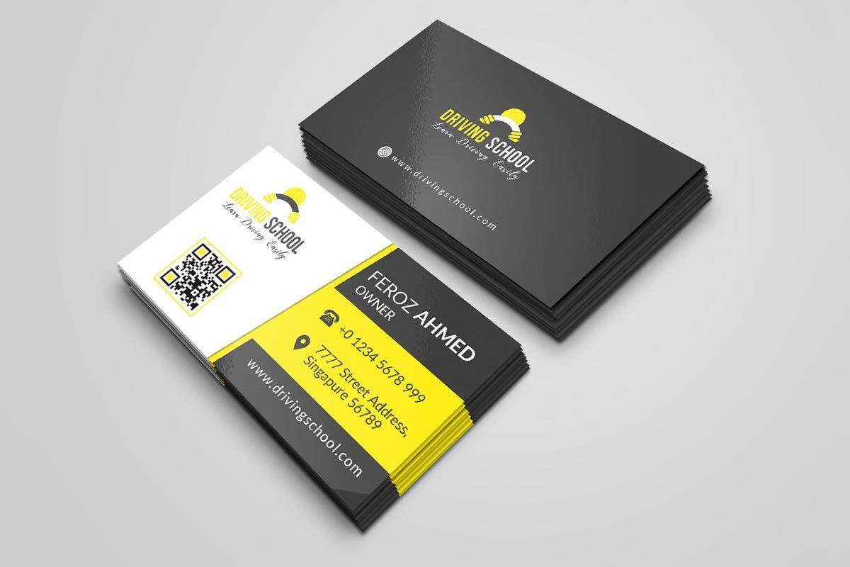 21 + Free Business Cards Templates PSD For 21  by Syed Faraz For Name Card Template Psd Free Download