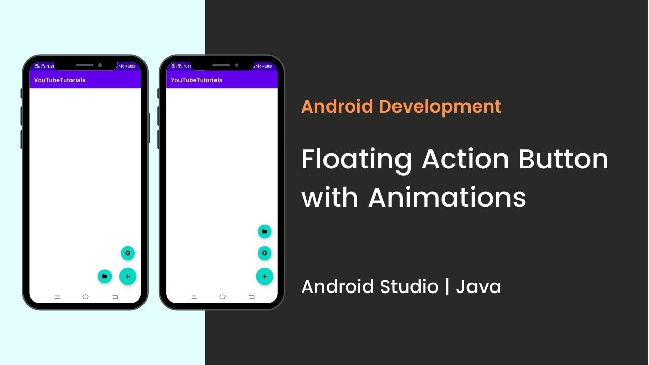 How to implement Floating Action Button with Animation in Android (without  plugin) | by Golap Gunjan Barman | Medium