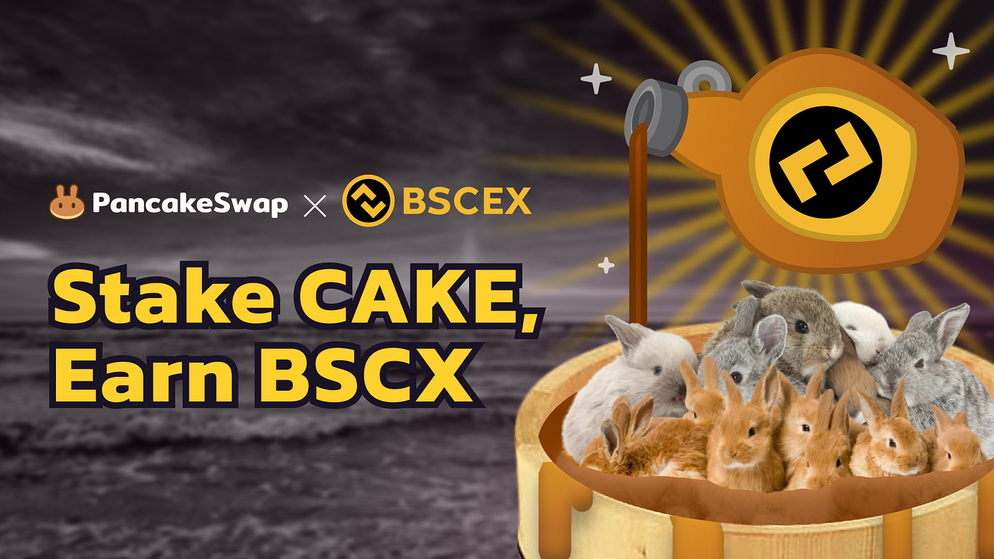 Pancakeswap Welcomes Bscex To Syrup Pool Stake Cake Earn Bscx By Pancakeswap Medium