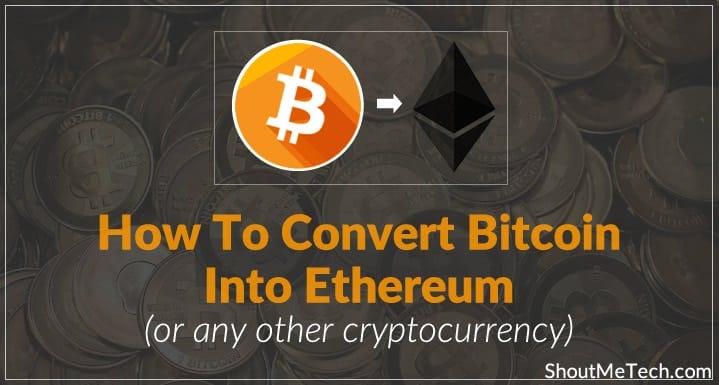 Convert bitcoin cash to ethereum blockchain data science projects