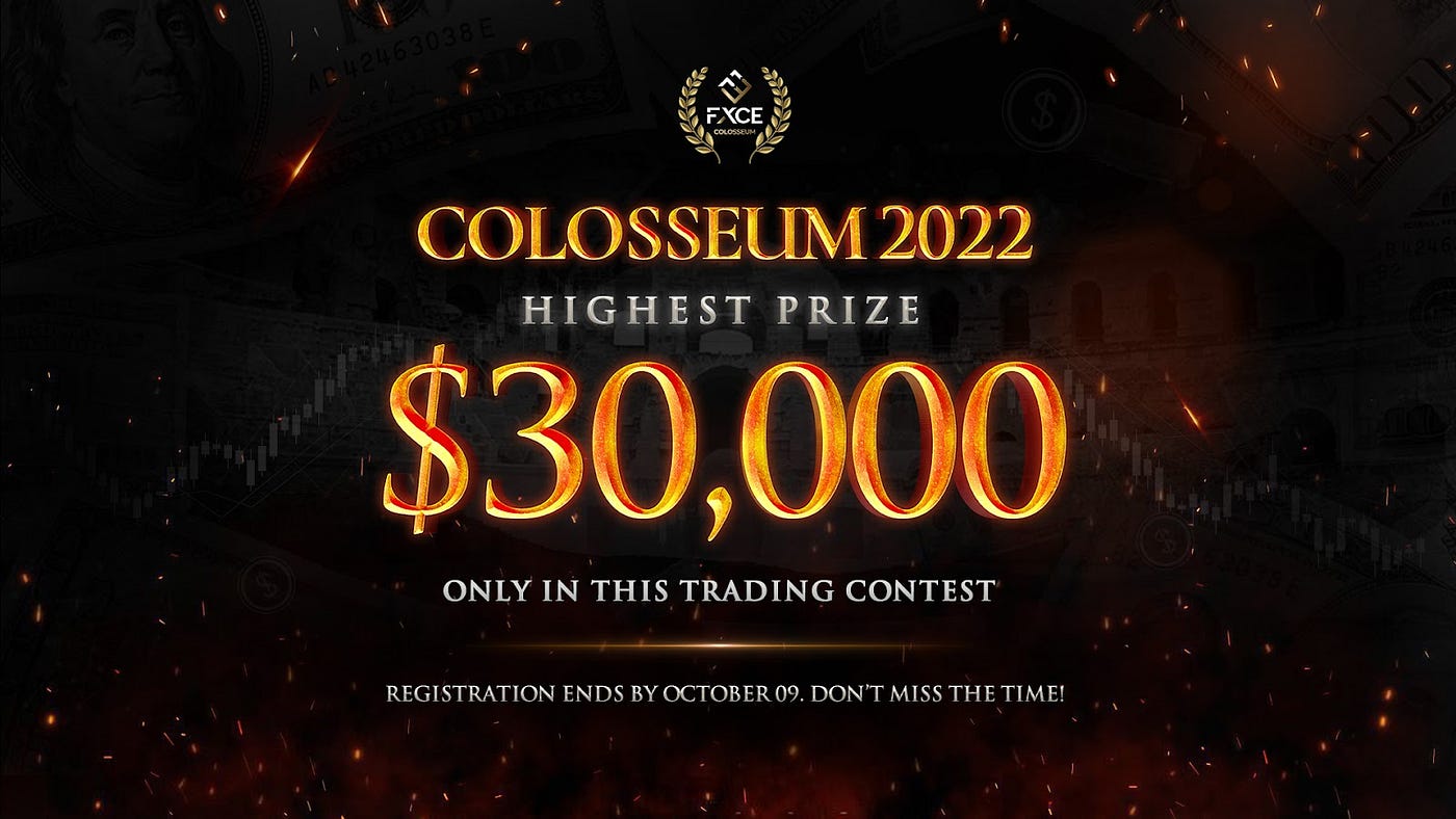 Colosseum 2022 — a trading contest with a $50,000 prize pool. Take place in 04 weeks from 10 October 2022 to 06 November 2022.