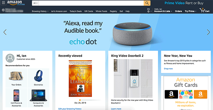 Amazon's User Experience: A Case Study | by The Manifest | Medium