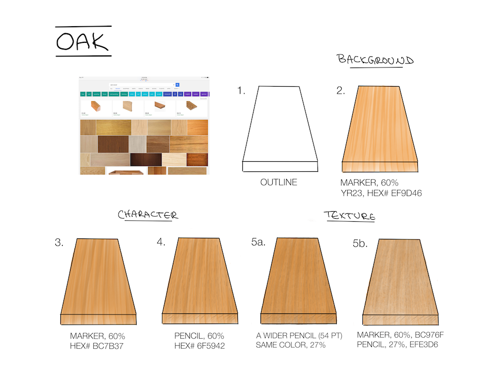 How to Draw: Wood Textures - Concepts App - Medium