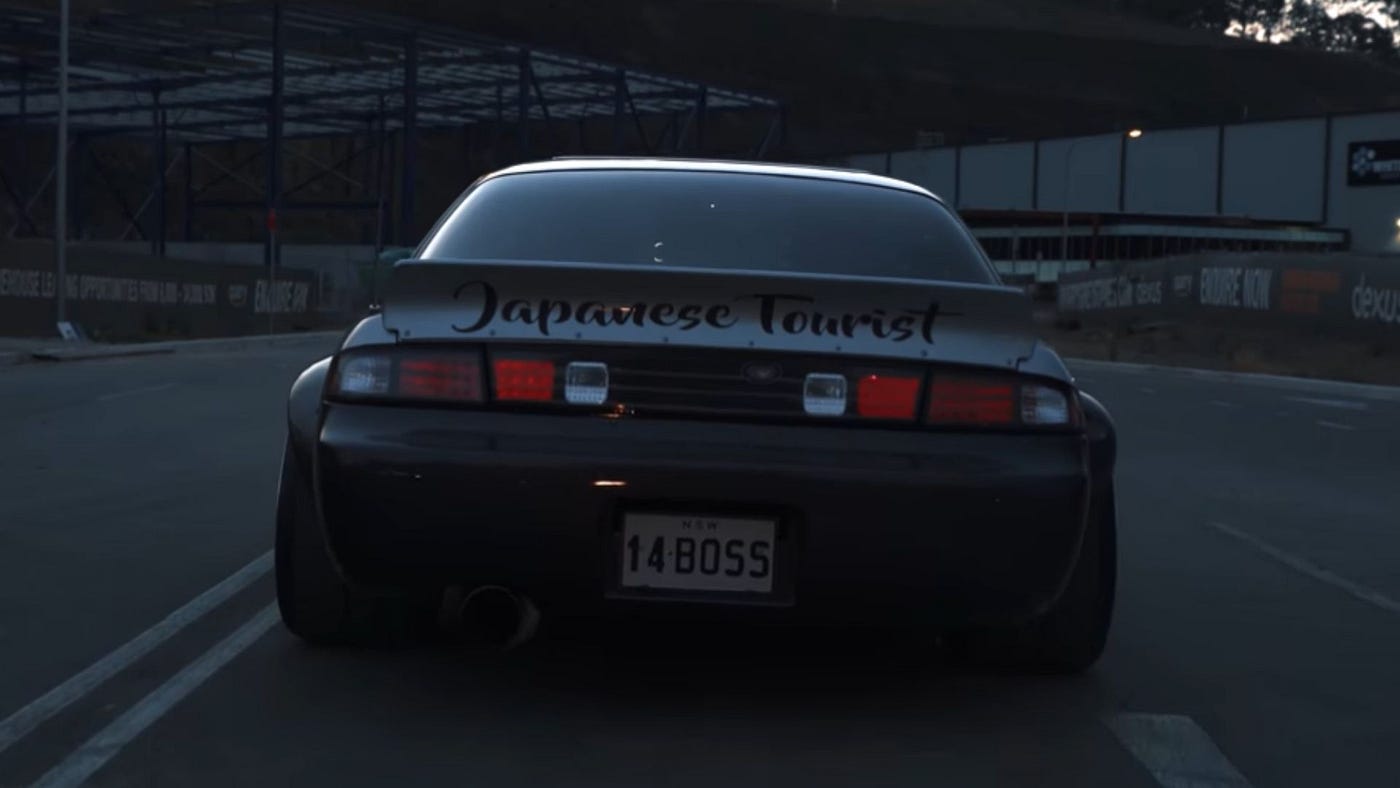 This Rocket Bunny Nissan Silvia S14 Looks A Little Mopar By Sam Maven Motorious Medium