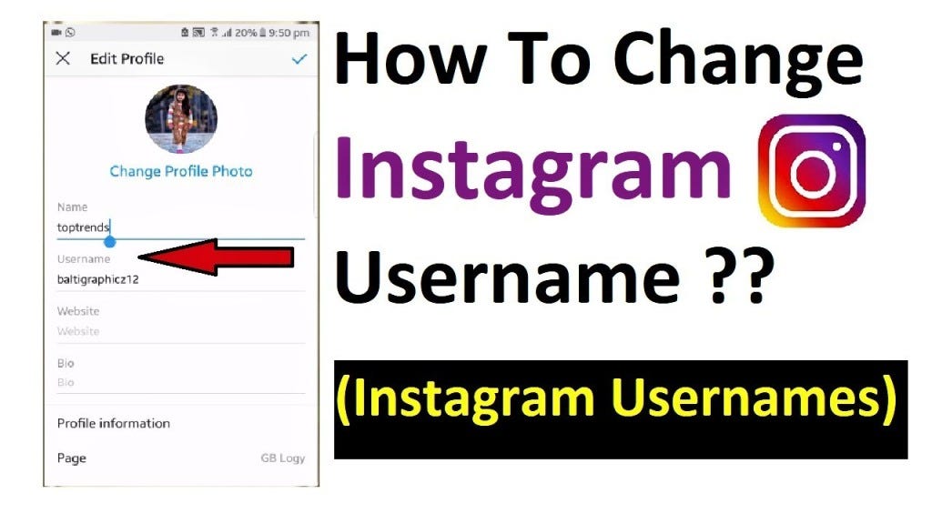 Everything to know about changing Instagram Username by Brielle