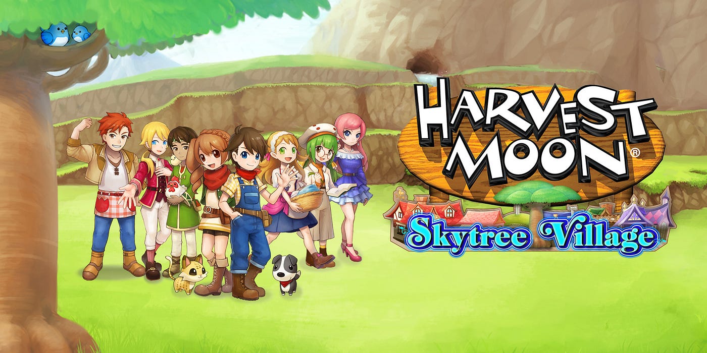 Harvest Moon Skytree Village Release Free And Paid Dlc By Elotalk Medium