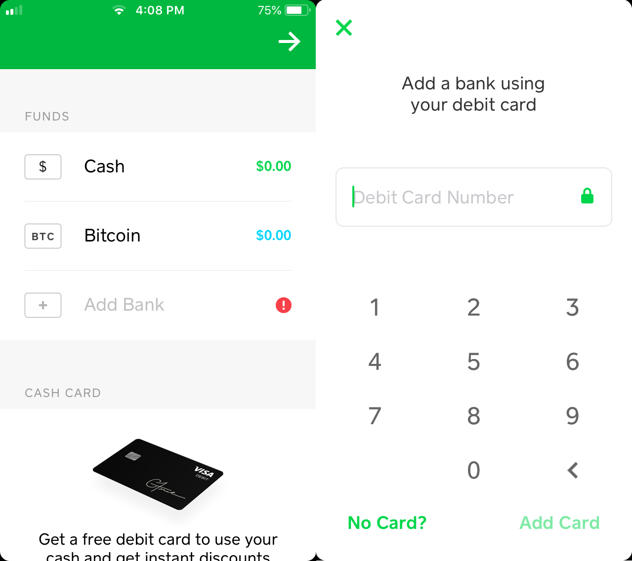 Buy bitcoin with cash app card